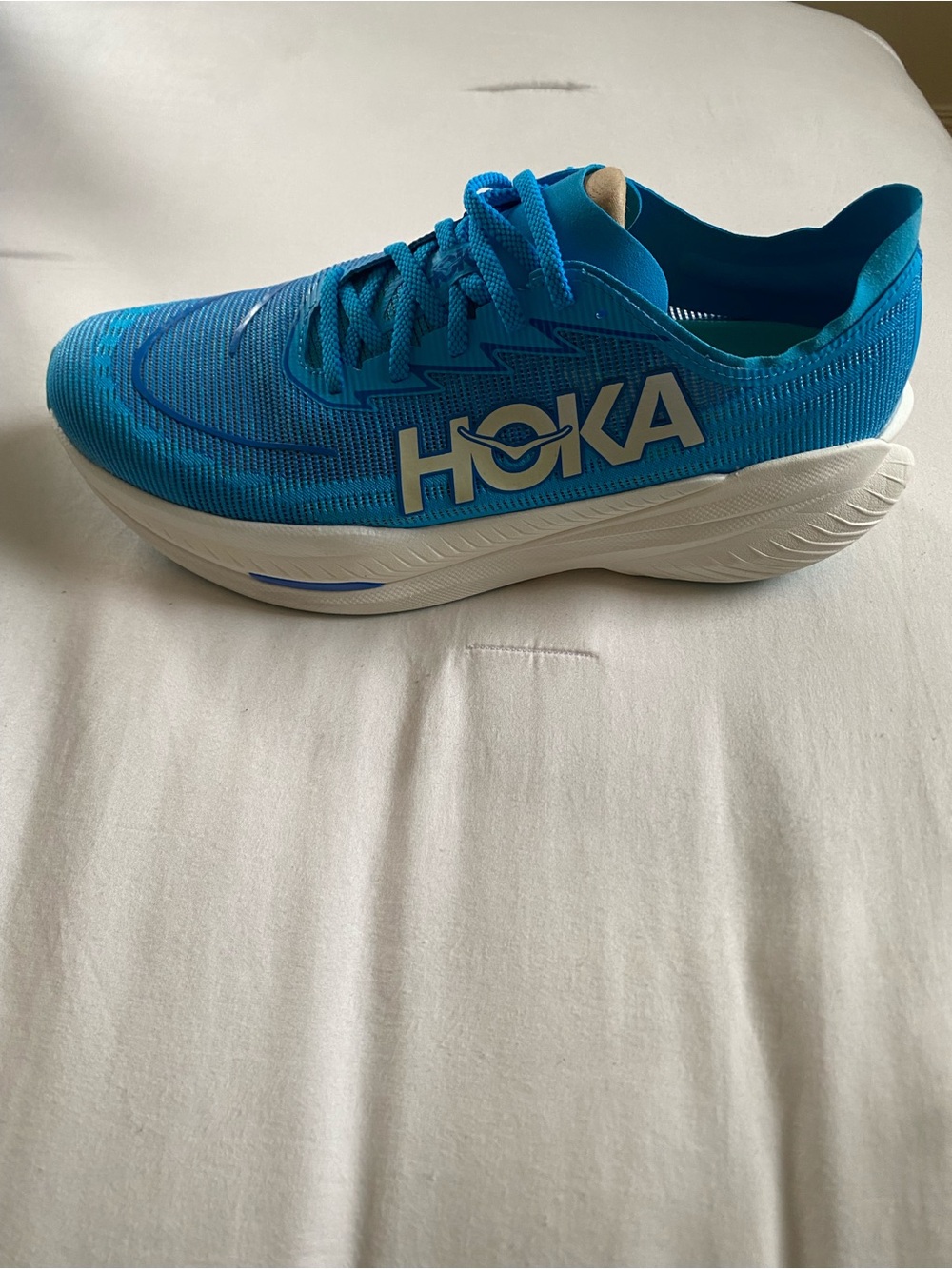 Hoka Electric Blue Lightweight Running Shoe